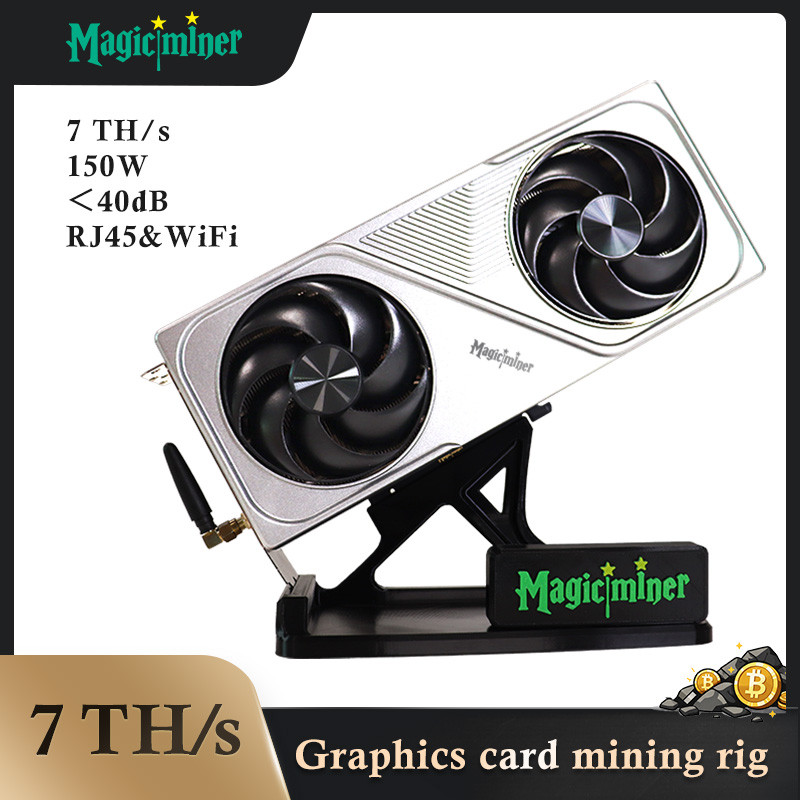 Bitcoin Miner 7TH/s SHA256 ASIC Mining Machine 150W Low Power Home Mining Crypto Miner MagicMiner