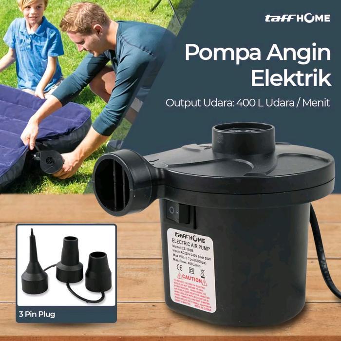 POMPA ANGIN ELEKTRIK AIR PUMP VACUUM COMPRESSION ELECTRIC POMPA BANTAL KASUR PELAMPUNG BOLA