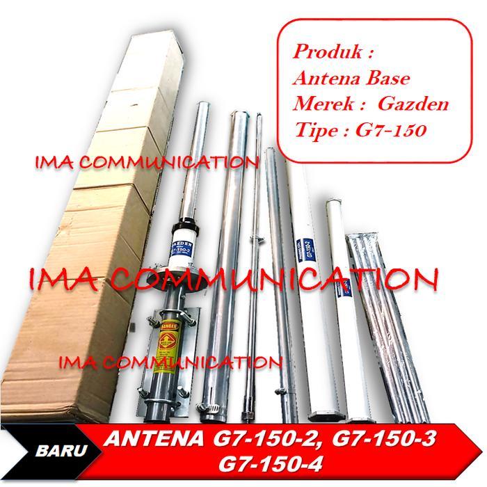 Gazden G7-150 bukan Hustler G7-150 Antena Base VHF 7dBi