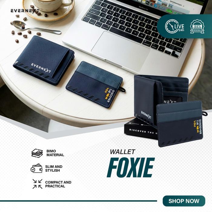 Eiger - Dompet Lipat Pria Waterproof Dompet Pendek Kartu Pria Dompet Uang Pria Anti Air Foxie Wallet