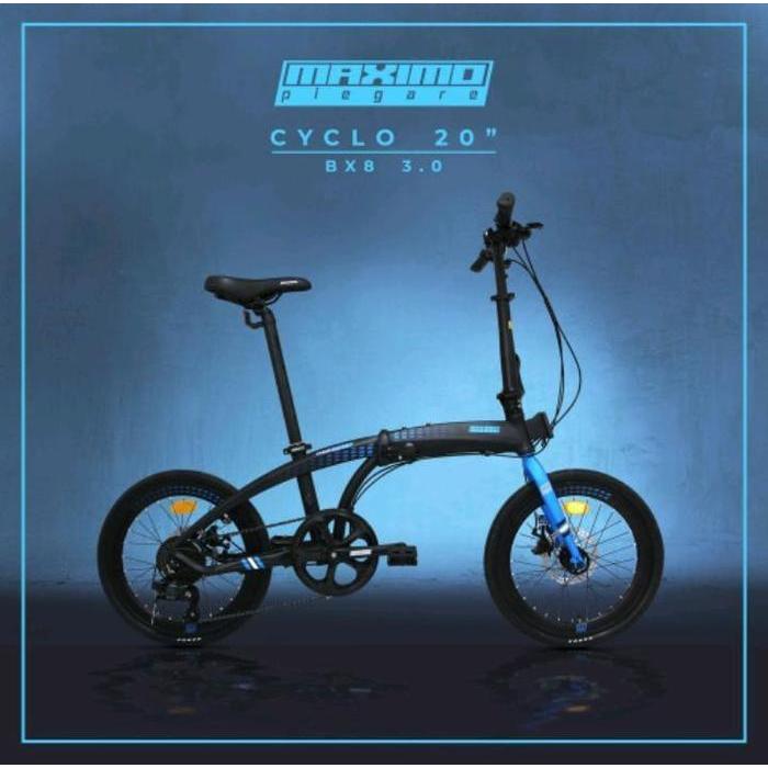 Sepeda Lipat Folding Bike 20 Family Maximo Piegare Cyclo