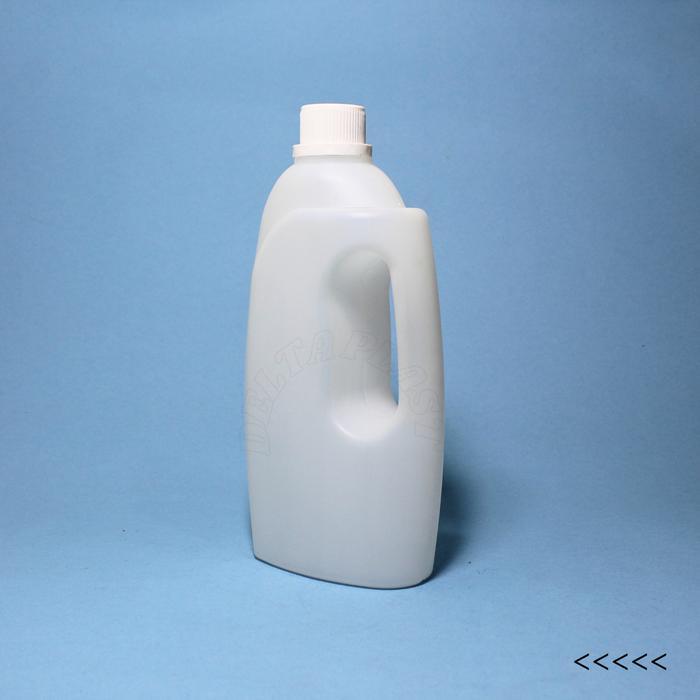 "New" Jerigen 1 Liter Gagang Samping Segel Natural / Jerigen 1000 ML Segel