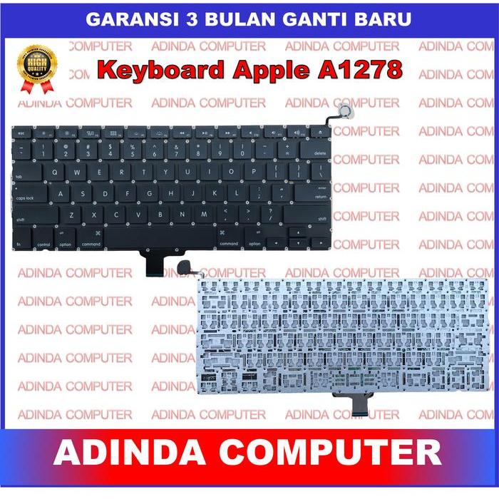 READY Keyboard Apple Macbook Pro A1278