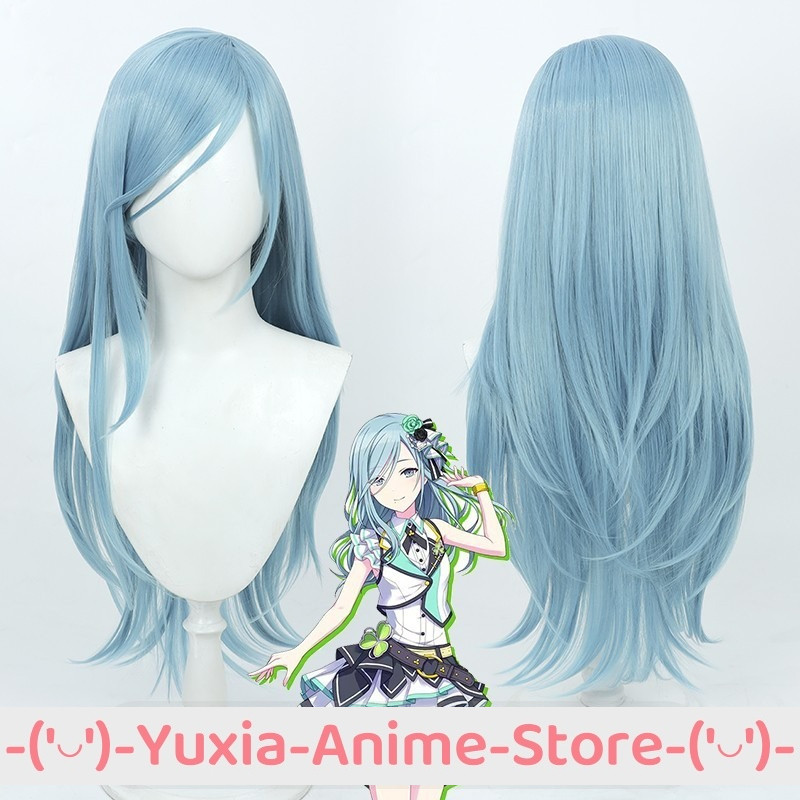 PROJECT SEKAI COLORFUL STAGE HINOMORI SHIZUKU COSPLAY WIG ANIME GAME ROLEPLAY PARTY COSTUME PROP