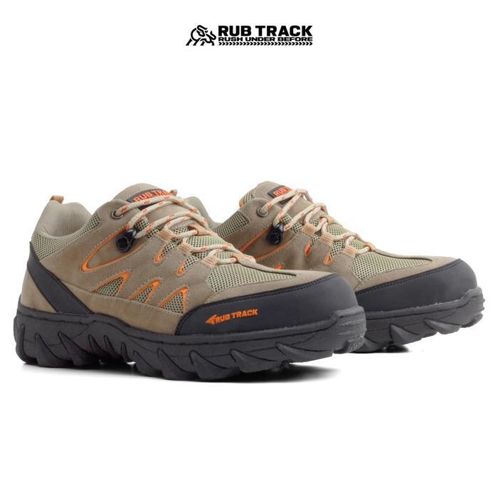 Eiger - Sepatu Gunung Pria Wanita Sepatu Tracking Hiking Suede Outdoor-