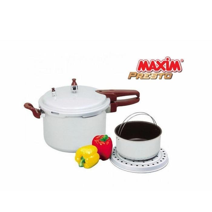 MAXIM PRESTO 7LT PANCI PRESTO PRESSURE COOKER ORIGINAL MAXIM 7 LITER ORIGINAL QUALITY