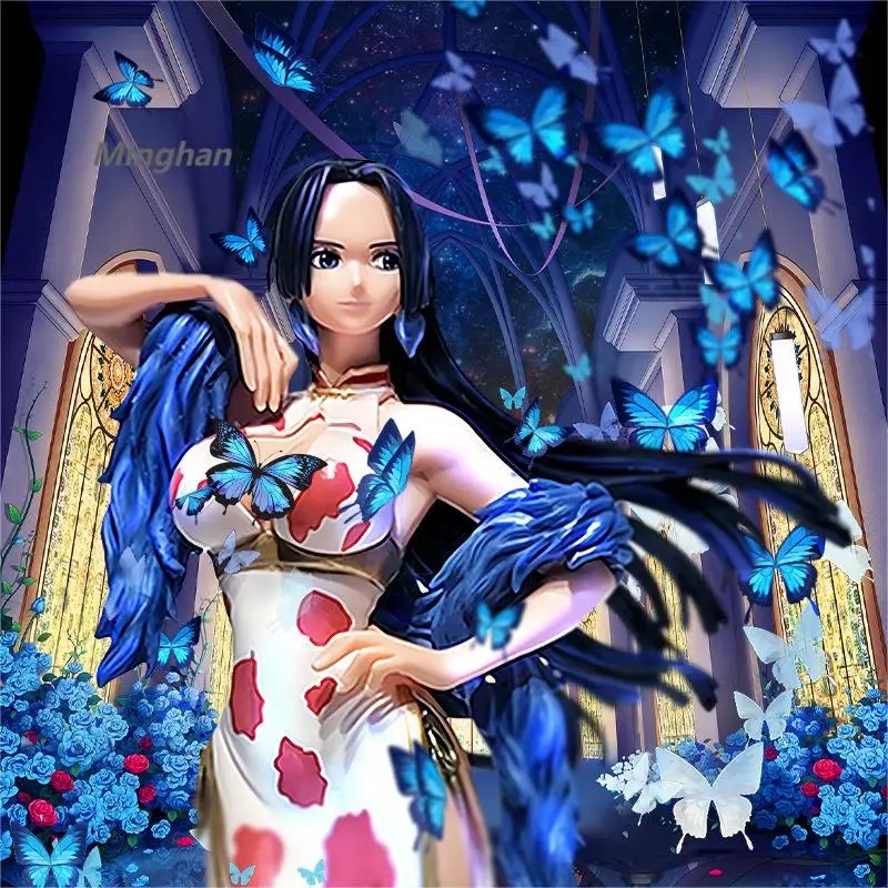 Hot 22cm Anime One Piece Figure Boa Hancock Action Figure Sexy Girl Statue Collection Decoration