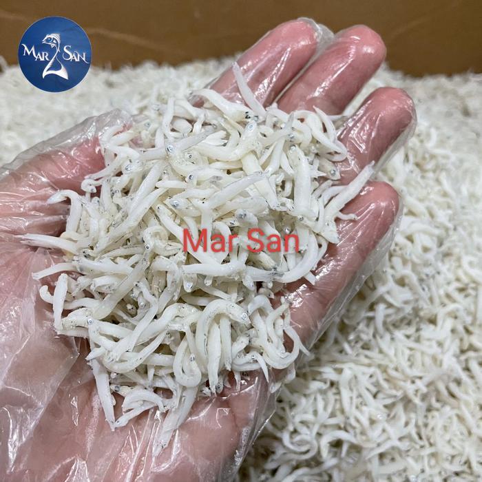 "New" ikan asin teri nasi medan 500 grm size kecil kualitas premium