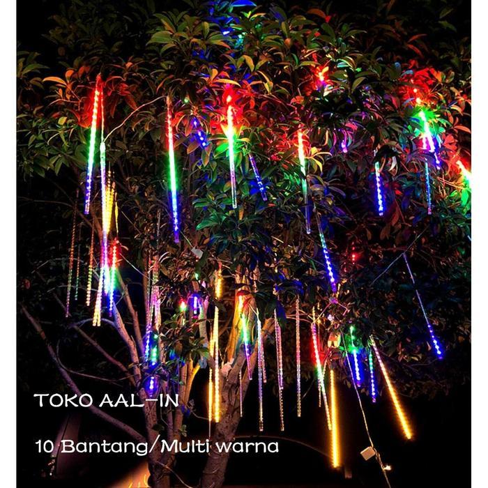 Lampu meteor LED/ Lampu meteor rain waterproof/ Lampu pohon/ Lampu nat
