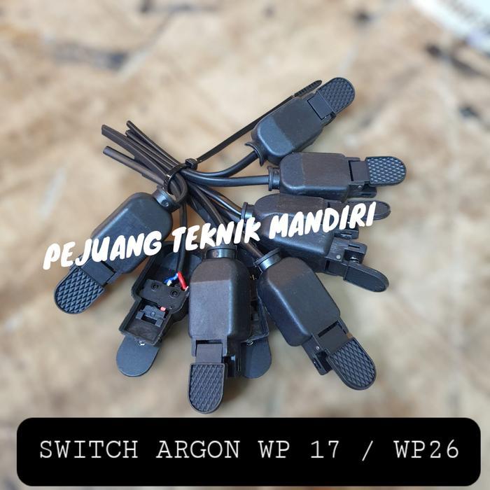 "New" SWITCH LAS ARGON / SWITCH TIG TORCH LAS ARGON / SAKLAR STANG LAS ARGON