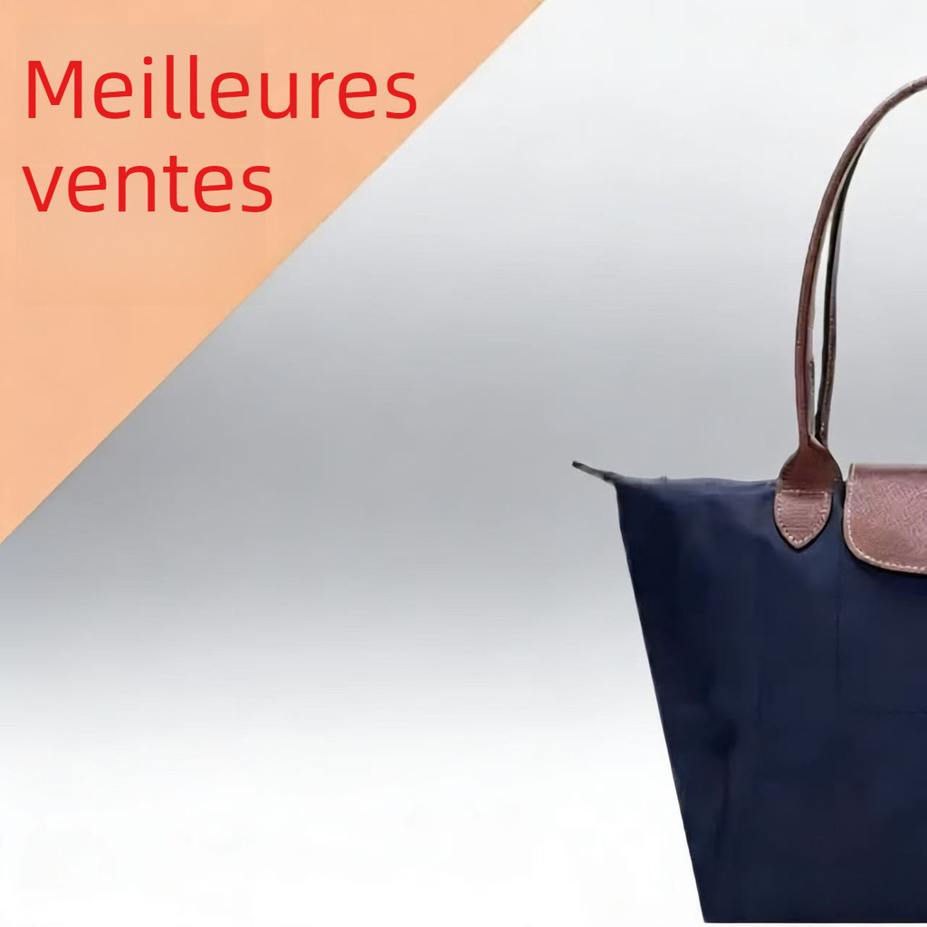 Women's Waterproof Nylon Classic Commuter Large Capacity Foldable Handbag Tote Bag Shopping Bag2026