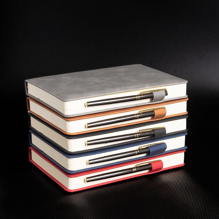 "New" [BISA CUSTOM] Buku Agenda Notebook Kulit Custom Ukuran A5/ Buku Custom