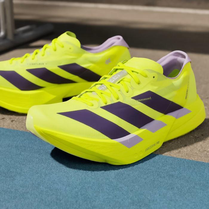 Sepatu Lari Adidas Adizero Adios 4 Sollar Yellow - JP6623