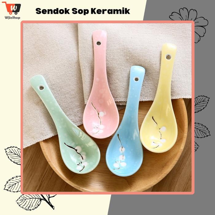 Sendok Bebek Keramik Sendok Sup Keramik Sendok Makan Bubur