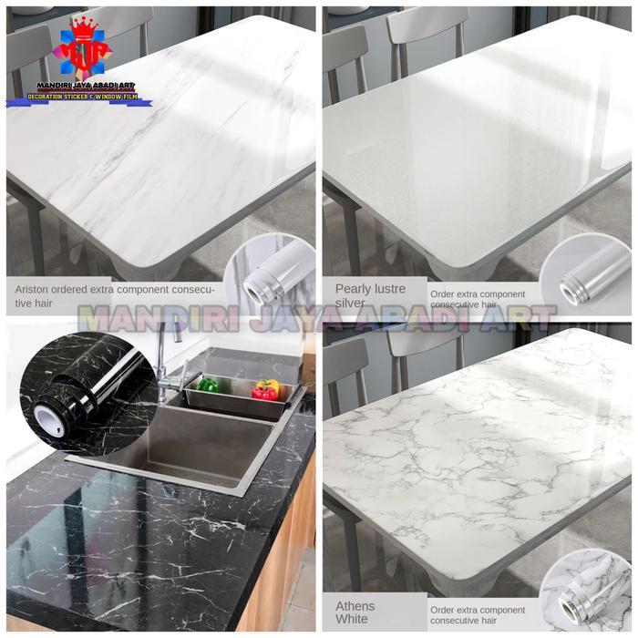 Wallpaper Stiker Lemari Stiker Meja Kayu Kitchen Set Dinding Dapur Put