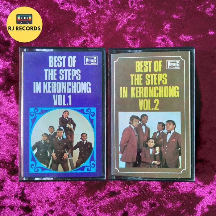 Kaset Pita The Steps - Best Of The Steps In Keroncong Vol. 1 & 2 (Sepaket)