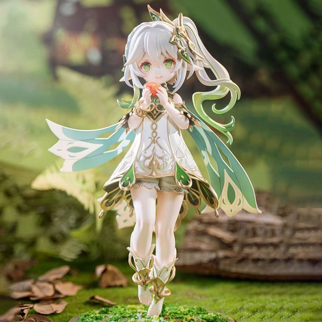 21cm Genshin Impact Nahida Lesser Lord Kusanali Standing Pose Anime Figure Cute Nahida Figures Pvc