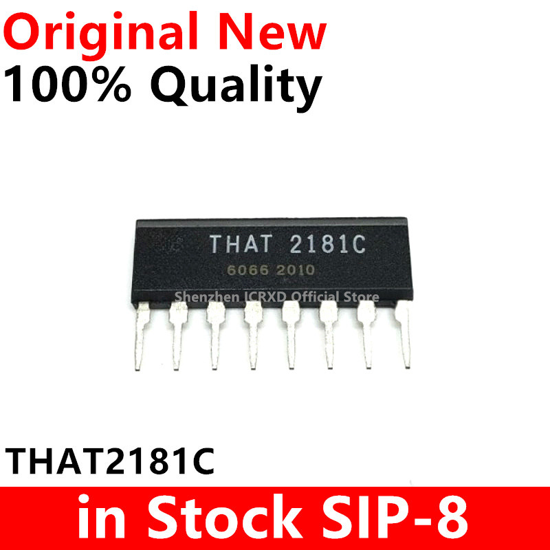 1pcs/lot NEW ORIGINAL THAT2181C THAT 2181C SIP8 2181 THAT2181 SIP-8 adjustable voltage control