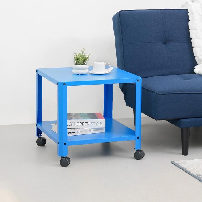 Informa Sydney Meja Sisi Square End Table Meja Kecil Aesthetic Meja Samping Serbaguna Small Table