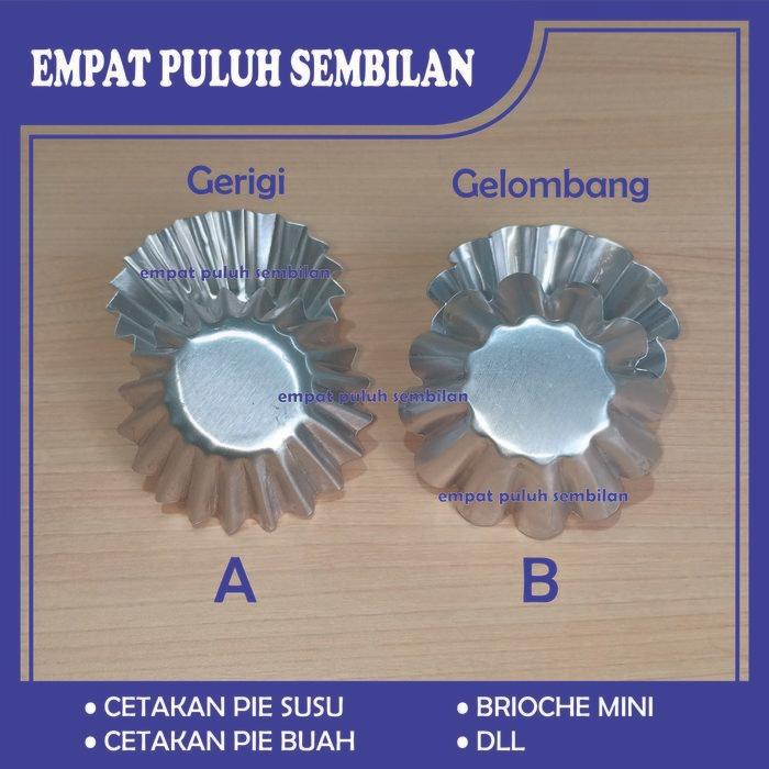 Cetakan pie bali / cetakan pie buah pie susu / cetakan pie bunga