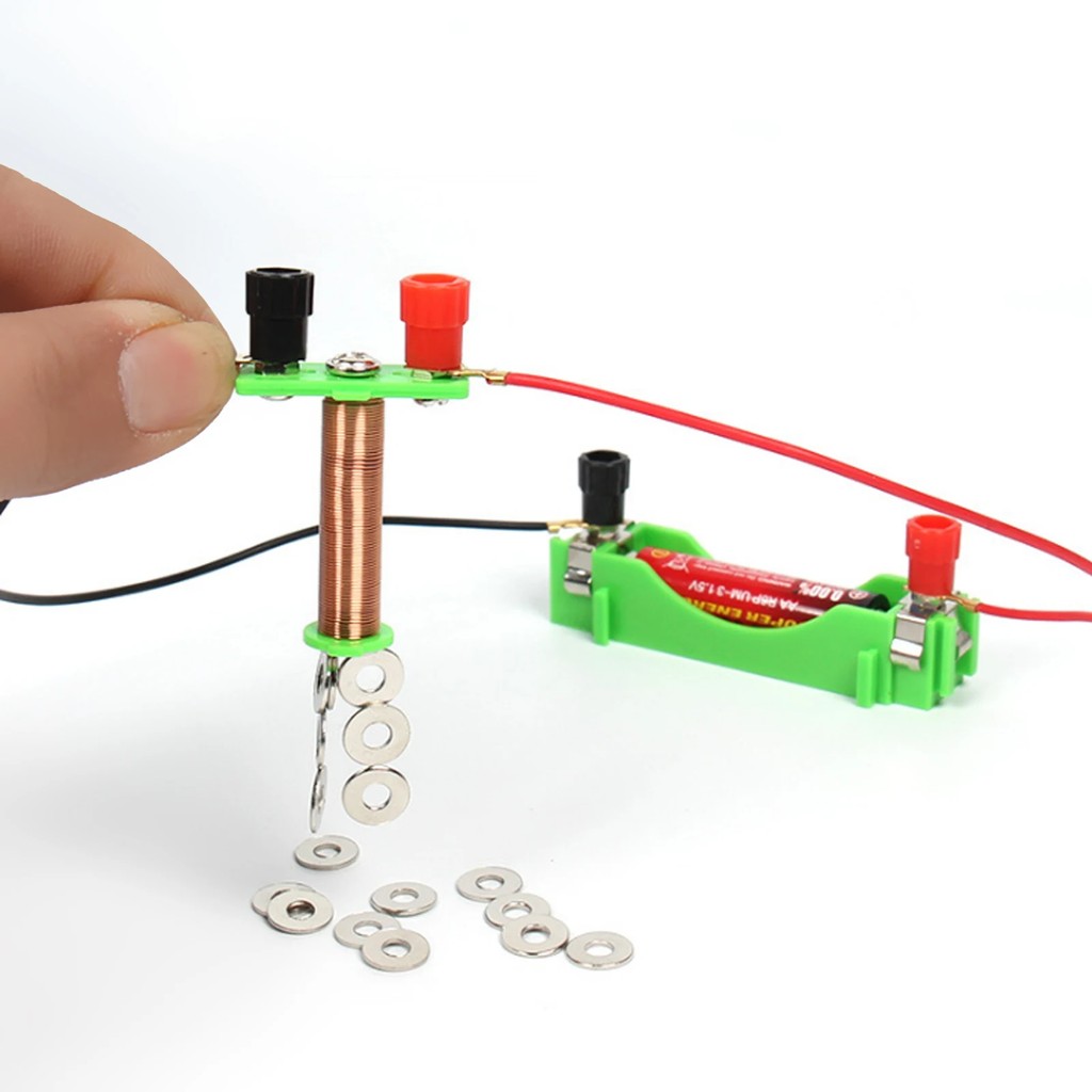 Demonstration of original secondary coil physical electromagnetic Electromagnet set educational