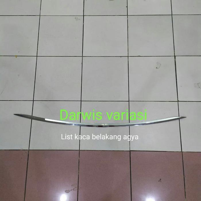 List Kaca Belakang Mobil Agya