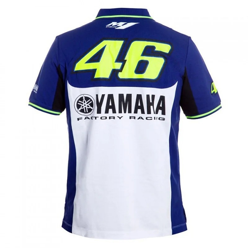 Yamaha - Men's Summer Motorcycle Uniform, 3D Printed Polo Shirt, All-Terrain Motorcycle T-shirt,