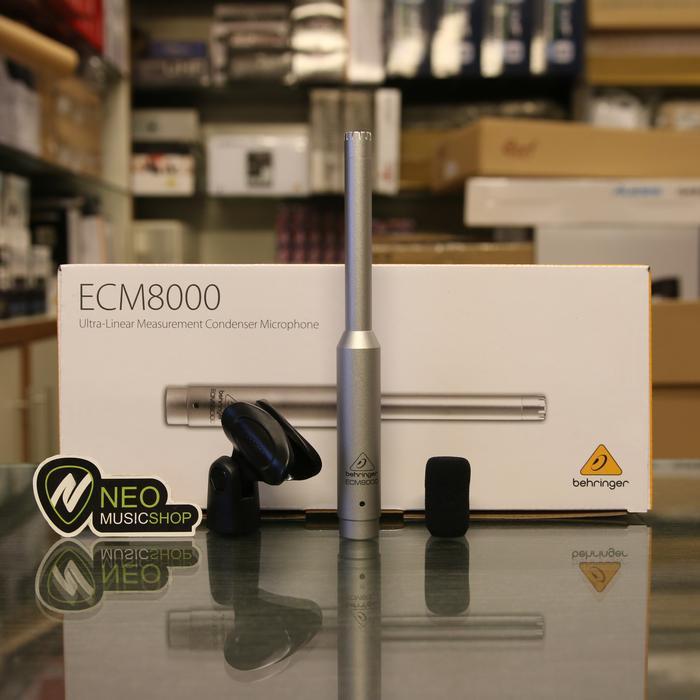 Premium Behringer Ecm8000 Mic Rta Measurement Condenser Microphone Original