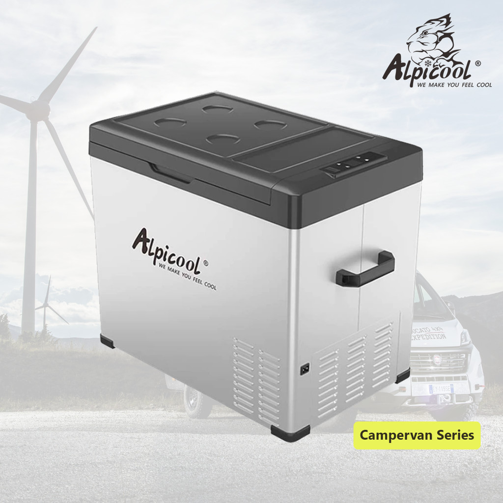 TentangOutdoor Kulkas Portable Alpicool C40 40L Freezer Mobil Campervan Motorhome - Kulkas Mobil - K