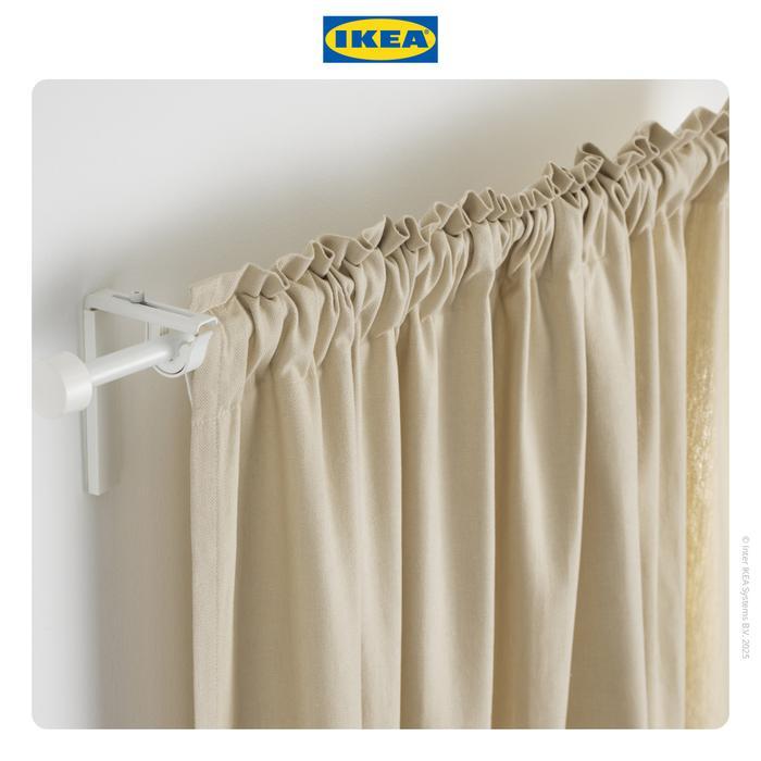 IKEA RACKA Batang Tirai Gorden/Jendela Adjustable 70-120cm