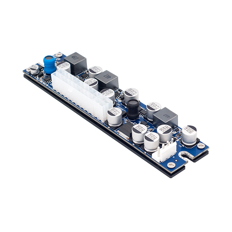 RGEEK 16-24V 24pin MINI ITX ATX Pico PSU DC 19V 200W Peak Pico MATX Switch PSU DC to ATX PC Power