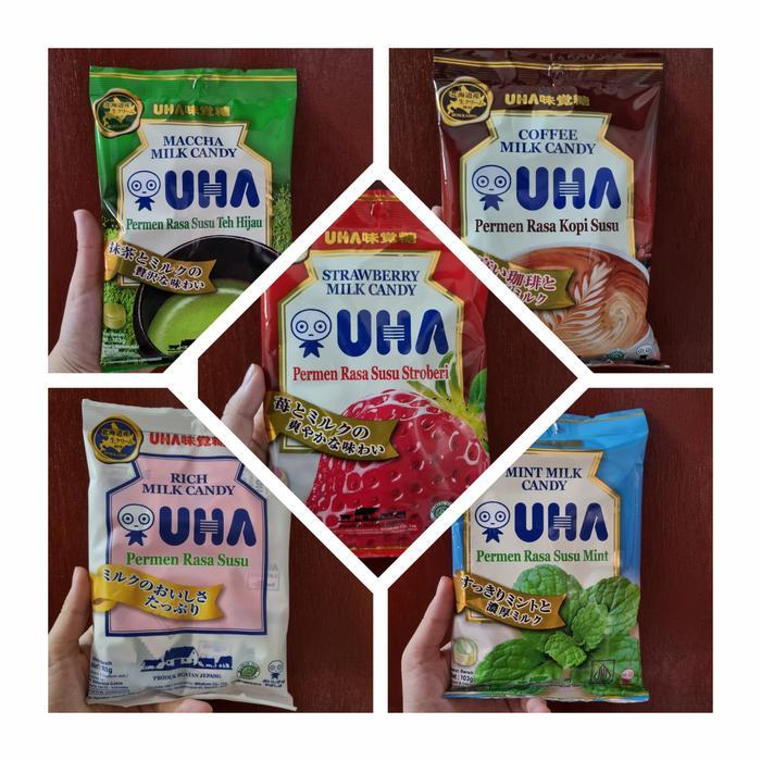 "New" permen UHA 103gr jepang UHA candy permen rasa susu