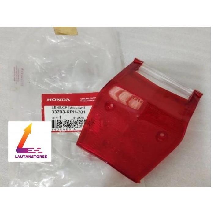 33703-Kph-701 Mika Kaca Lampu Stop Rem Belakang Honda Supra X 125 Lama Bolam 1