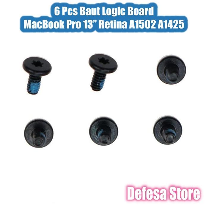 6 PCS BAUT LOGIC BOARD MACBOOK PRO 13 RETINA A1502 A1425