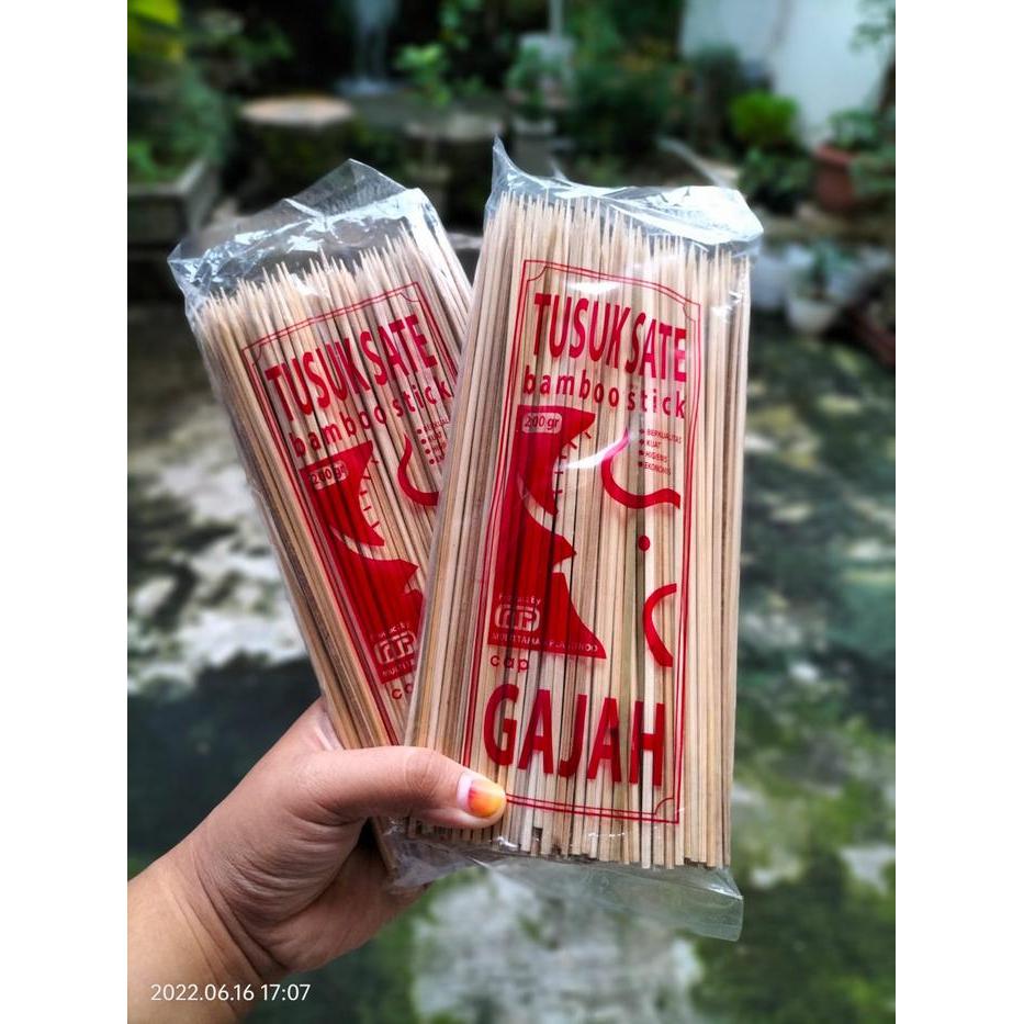 Tusuk Sate Bambu cap panda