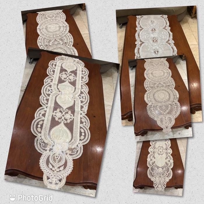 Taplak Meja Tamu / Taplak Panjang Table Runner Turki / Turkiye - Tp01