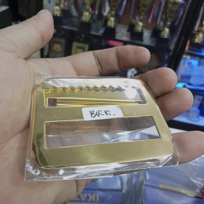 Ikat Pinggang Minimalis Kepala Sabuk Tni Ad Pdu 4