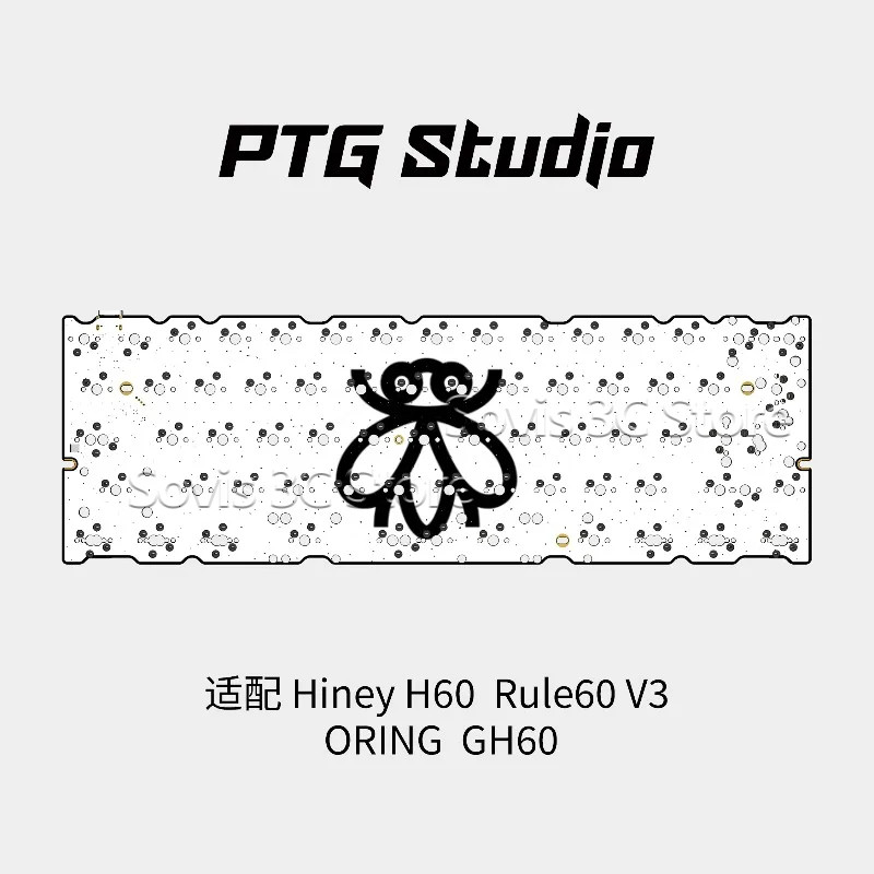 Hiney H60 Keyboard PCB Hot Swap Keyboard Positioning Plate Custom for Rule60/ORING/GH60/TOFU60