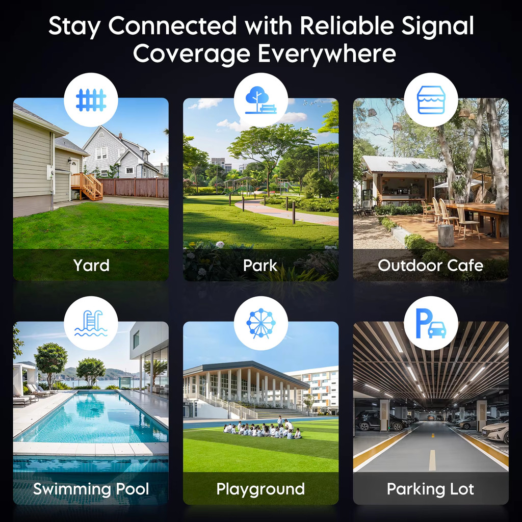 EDUP EP-AP2627 AX3000 WIFI 6 Outdoor High-Power Wireless AP High Performance Dual- Chip 3000Mbps