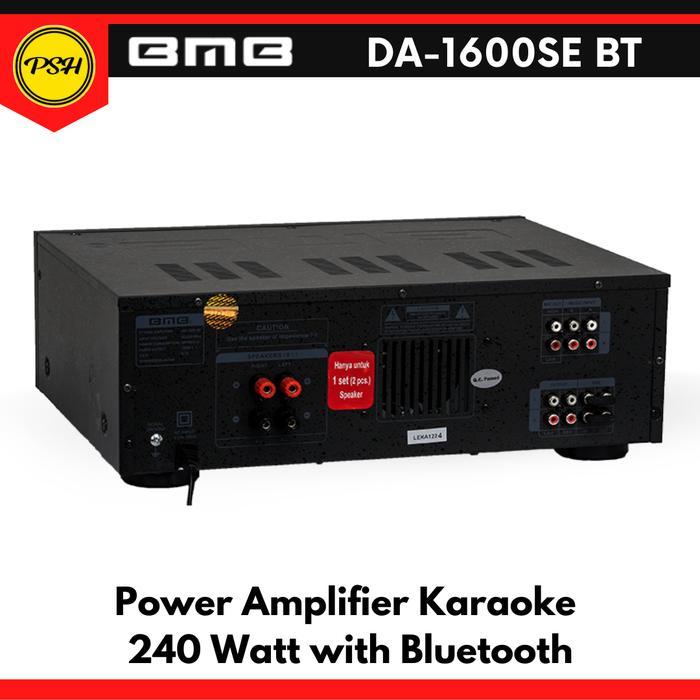 Bmb Da-1600Se Bt Da1600 Se Power Amplifier Karaoke Mixer Bluetooth Terjamin