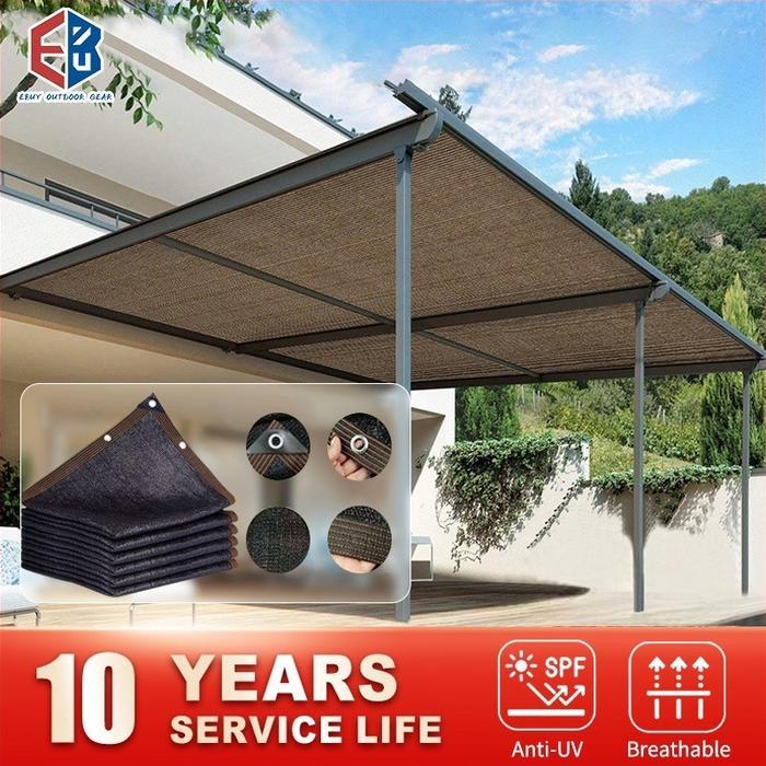 Paranet Hitam 95% UV - Jaring Peneduh Tanaman Anti Panas, untuk Kebun/Rumah Kaca/Taman - Tahan Lama