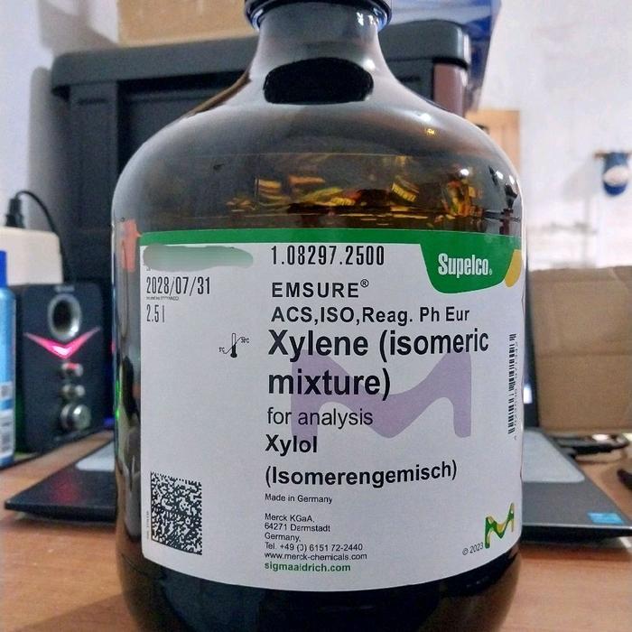 TEREMURAHTERLARIS READY SILAHKAN DIORDER XYLENE MERCK 1.08297.2500