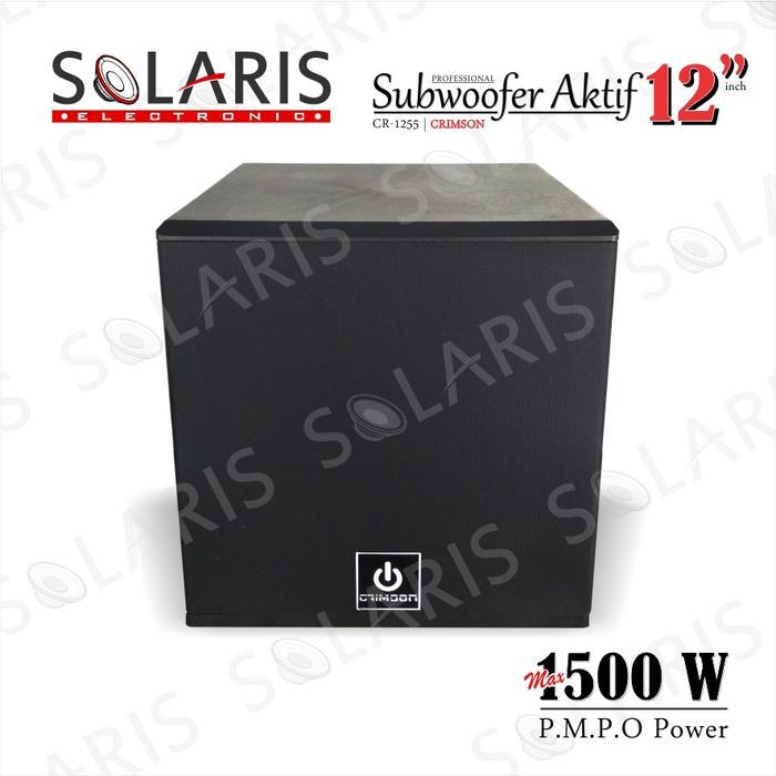 Subwoofer Aktif 12 Inch Subwoofer Karaoke Crimson Cr-1255 Terpercaya