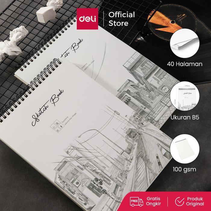 [] Deli Buku Gambar & Sketsa Size B5 Vertikal 40 halaman 73628