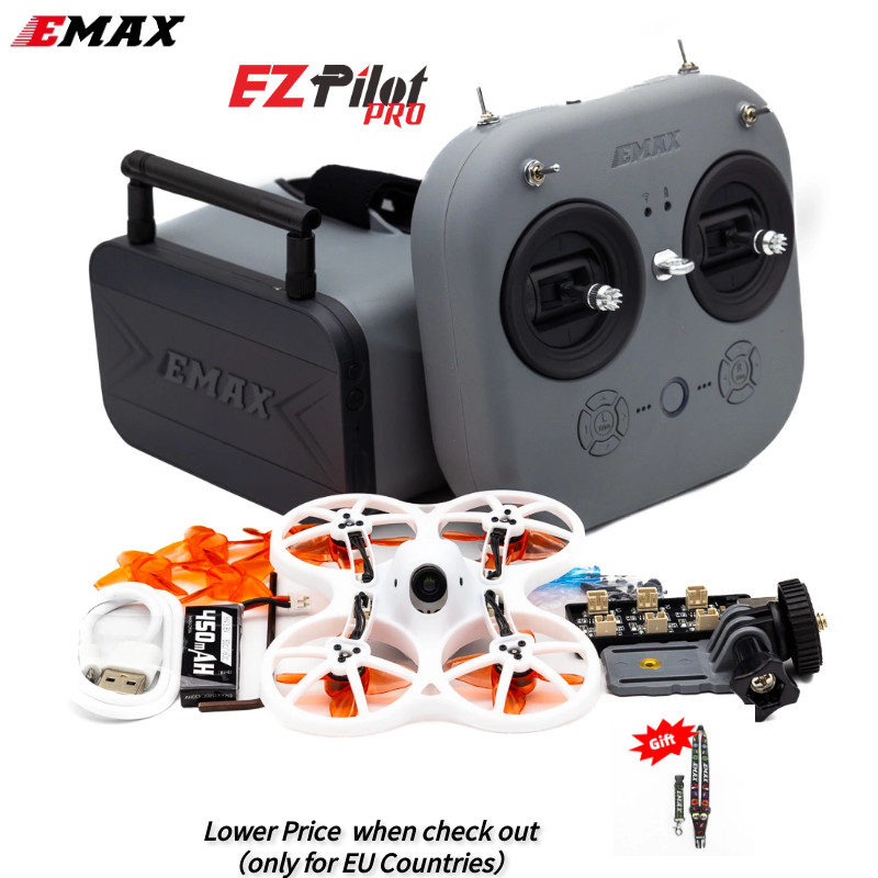 Emax Official EZ Pilot Pro RTF Kit FPV Racing Drone Set for Beginners Ready-To-Fly FPV Drone w/