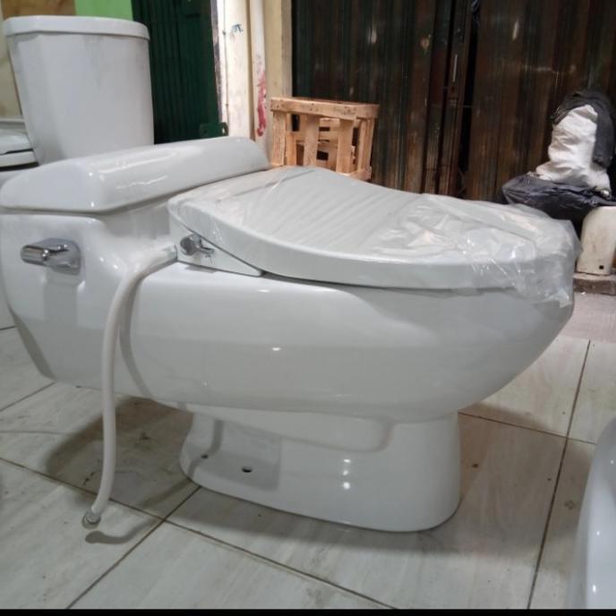 closet duduk Toto CW 436 J kloset Toto model semprot otomatis ecowaser BERKUALITAS