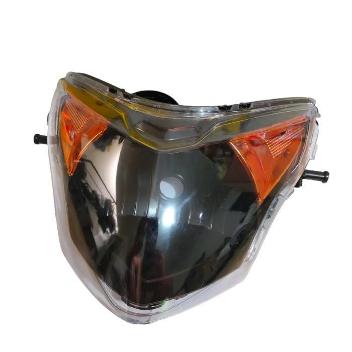 Reflektor Lampu Depan Jupiter Mx 135 New 6 Speed Custom Smoke Orange Motorcycle
