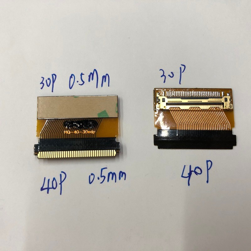 DISKON New LED screen EDP 30 pin to 40 pin / 40 to 30 pin converter cable wire adapter connector for