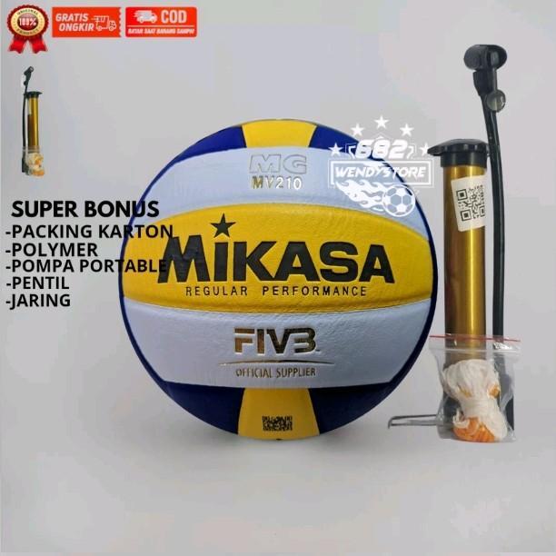 Bola voli volley voli MIKASAMV210 ORIGINAL 100% import thailand