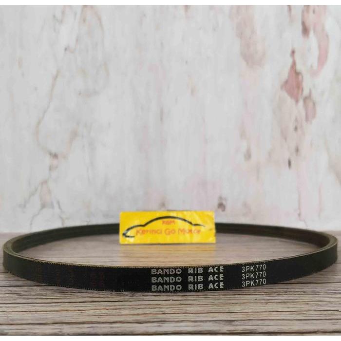 Bando Van Belt 3Pk 770 Rib Belt Tali Kipas 3Pk-770 Fan Belt Alur